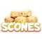 Signmission Scones 2 Decal Concession Stand Food Truck Sticker, D-DC-24 Scones 219 D-DC-24 Scones 219 - alternate 1